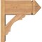 Ekena Millwork Olympic Arts & Crafts Smooth Outlooker, Western Red Cedar, 7 1/2"W x 16"D x 16"H OUT08X16X16OLY03SWR - alternate 3